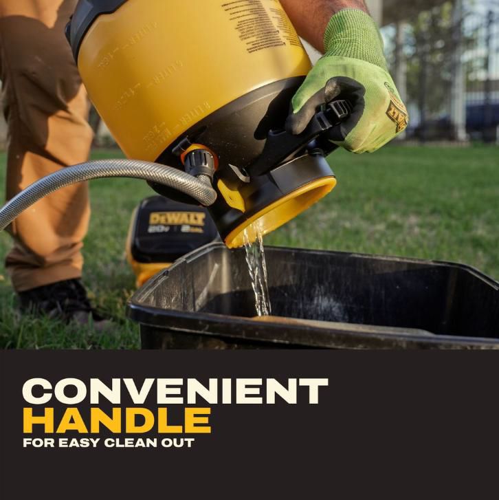 DeWALT 2‑Gallon 20V MAX Compressed Air Sprayer, Tool Only (DXSP190876B)