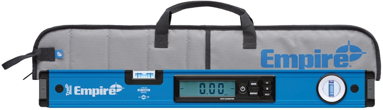 Empire E105.24 True Blue Digital Box Level with Case, 24-inch