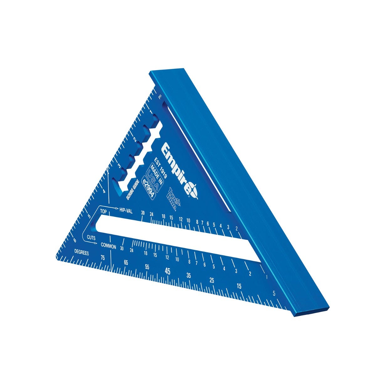 Empire 7-in / 12-in True Blue Laser Etched Rafter Squares