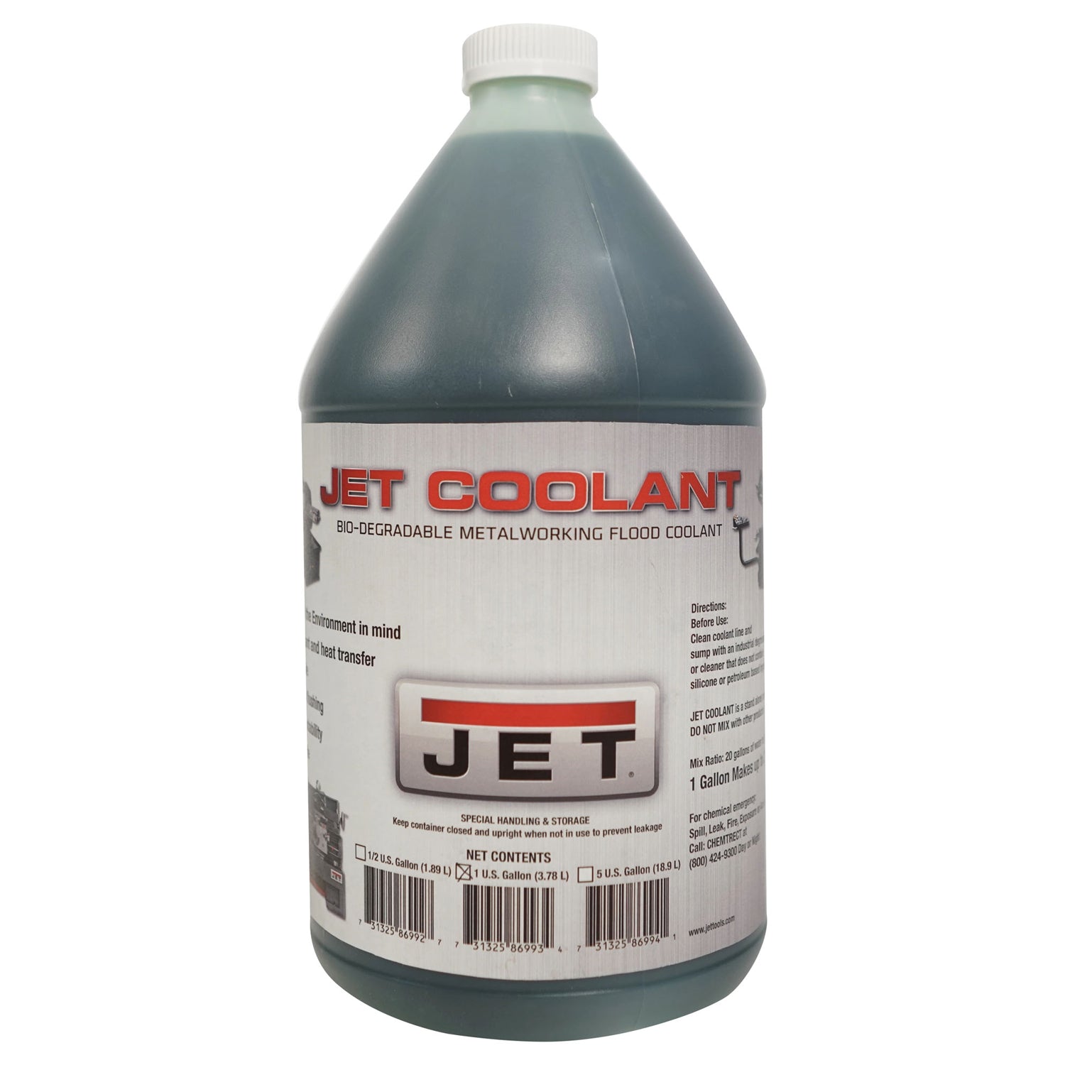 JET 414126 1 Gallon of JET MW Biodegradable Coolant