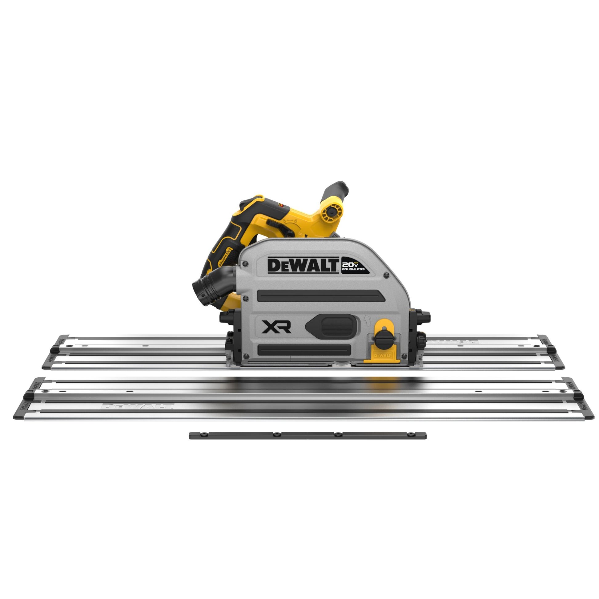 DEWALT 20V XR 6-1/2-in Track Saw (Tool + Track Kit)