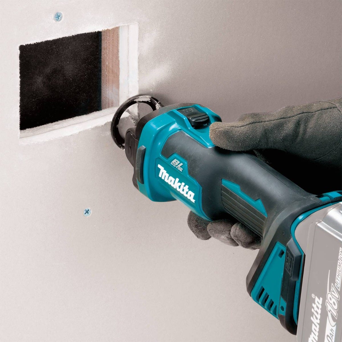 Makita XOC02Z 18V LXT Lithium-Ion Brushless Cordless Cut-Out Tool, AWS Capable, Tool Only