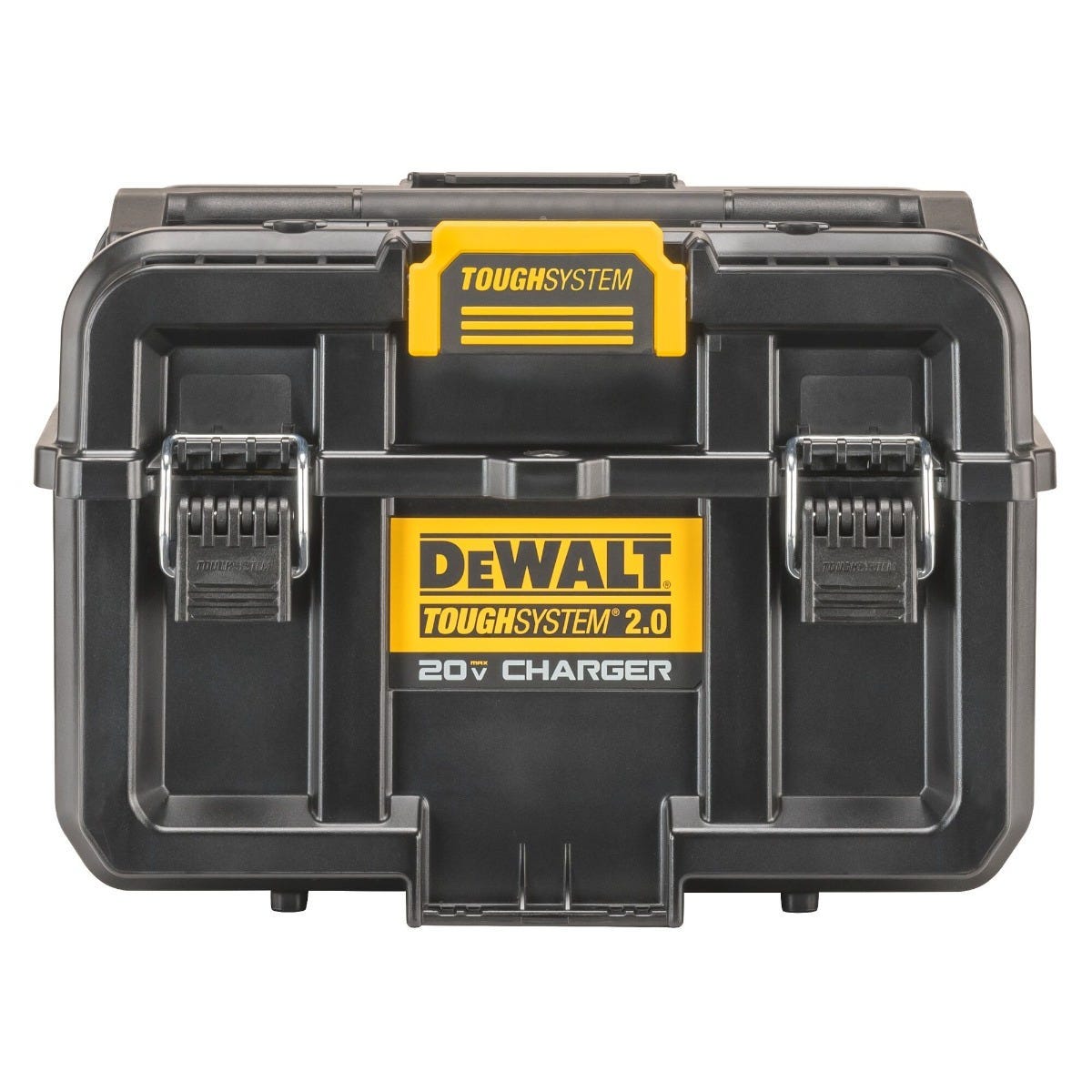 DeWalt ToughSystem 2.0 20V MAX Dual Port Charging Case plus 20V MAX 3.0Ah Battery 4-Pack
