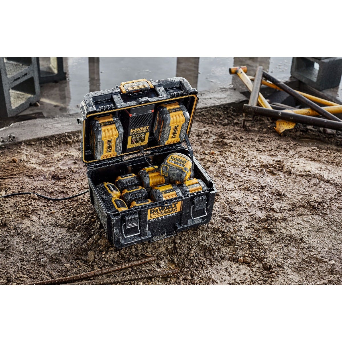 DeWalt DWST08050 ToughSystem 2.0 20V MAX Dual Port Charging Case
