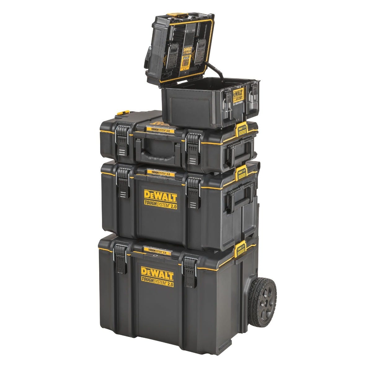 DeWalt DWST08050 ToughSystem 2.0 20V MAX Dual Port Charging Case