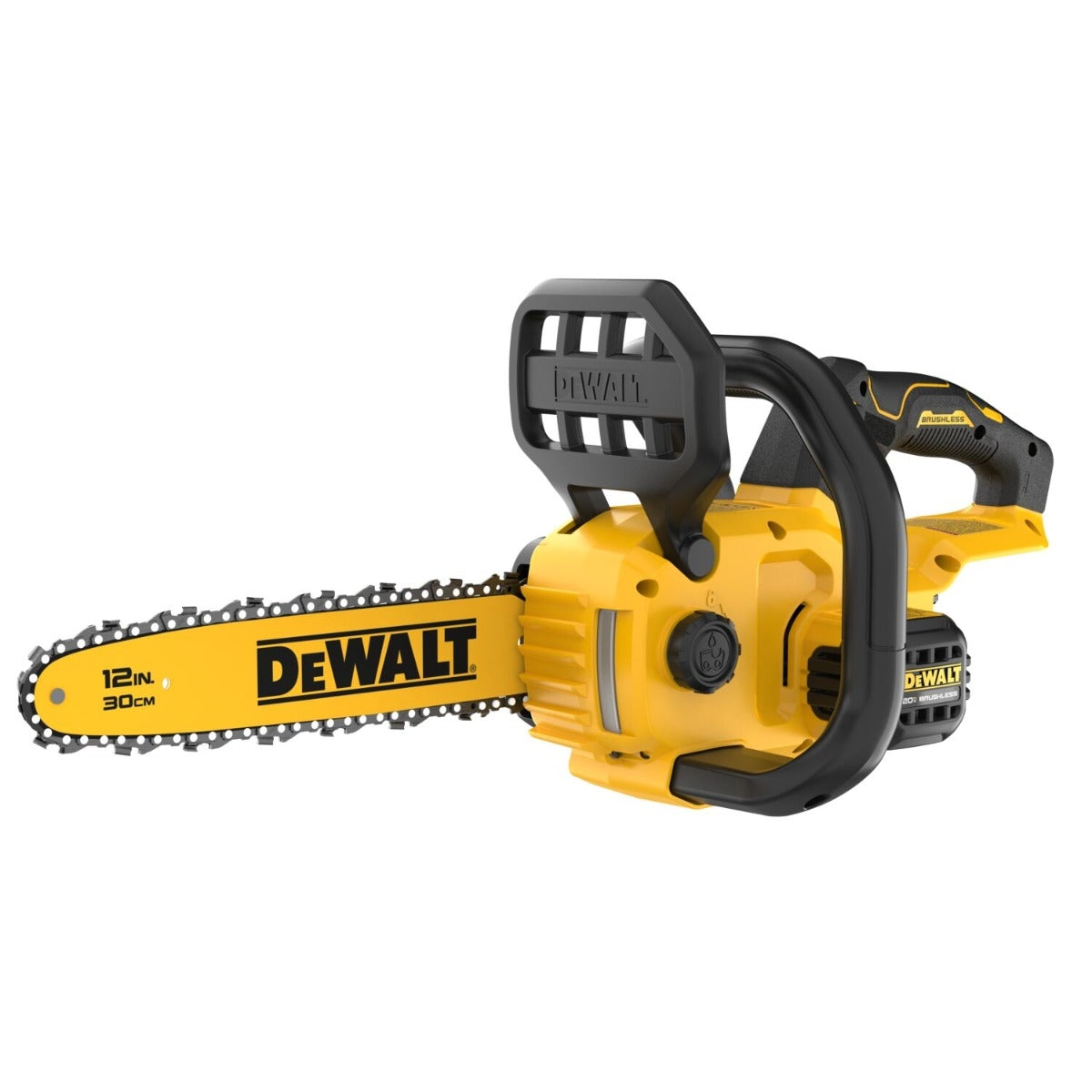 DeWalt DCCS621B 20V MAX* Compact 12 in. Brushless Cordless Chainsaw, Tool Only