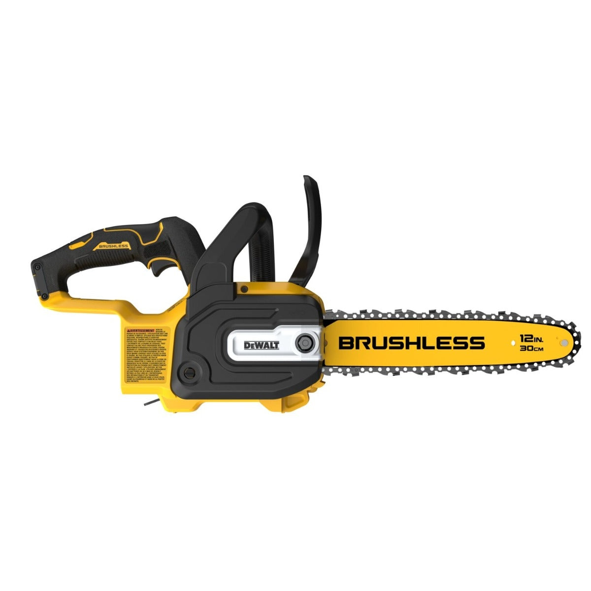 DeWalt DCCS621B 20V MAX* Compact 12 in. Brushless Cordless Chainsaw, Tool Only