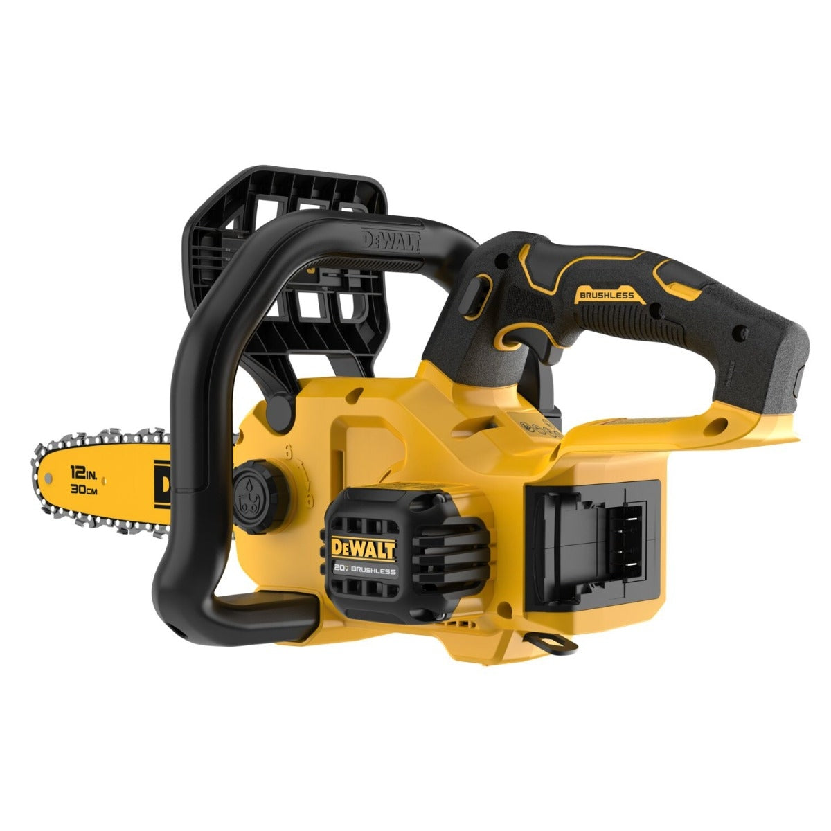 DeWalt DCCS621B 20V MAX* Compact 12 in. Brushless Cordless Chainsaw, Tool Only