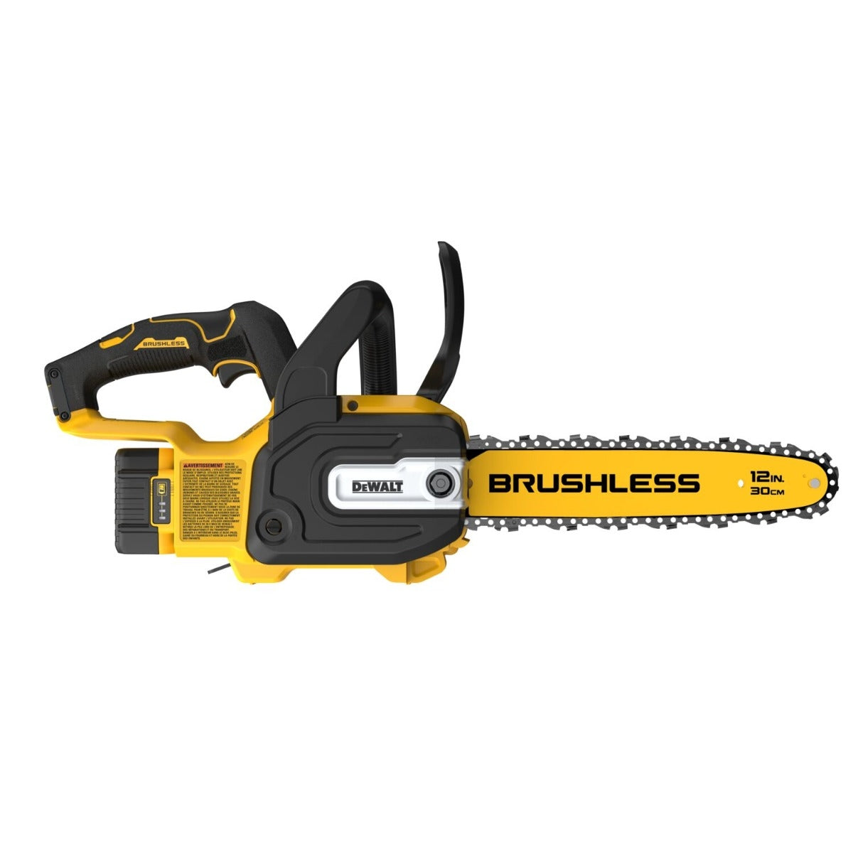 DeWalt DCCS621P1 20V MAX* Compact Brushless 12 in. Chainsaw 5.0Ah Kit