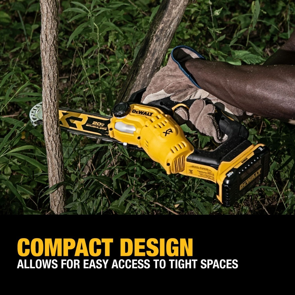 DeWalt DCCS623L1 20V MAX XR Brushless 8 in. Chainsaw 3.0Ah Kit