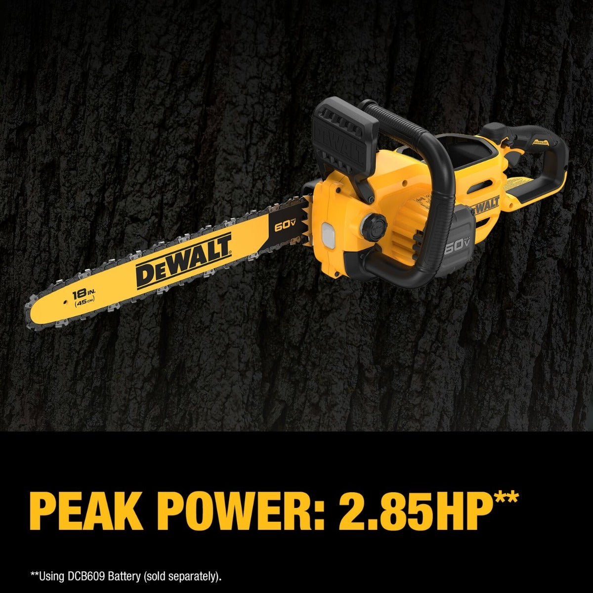 DeWalt DCCS672B DW 60V 18IN Chainsaw, Bare