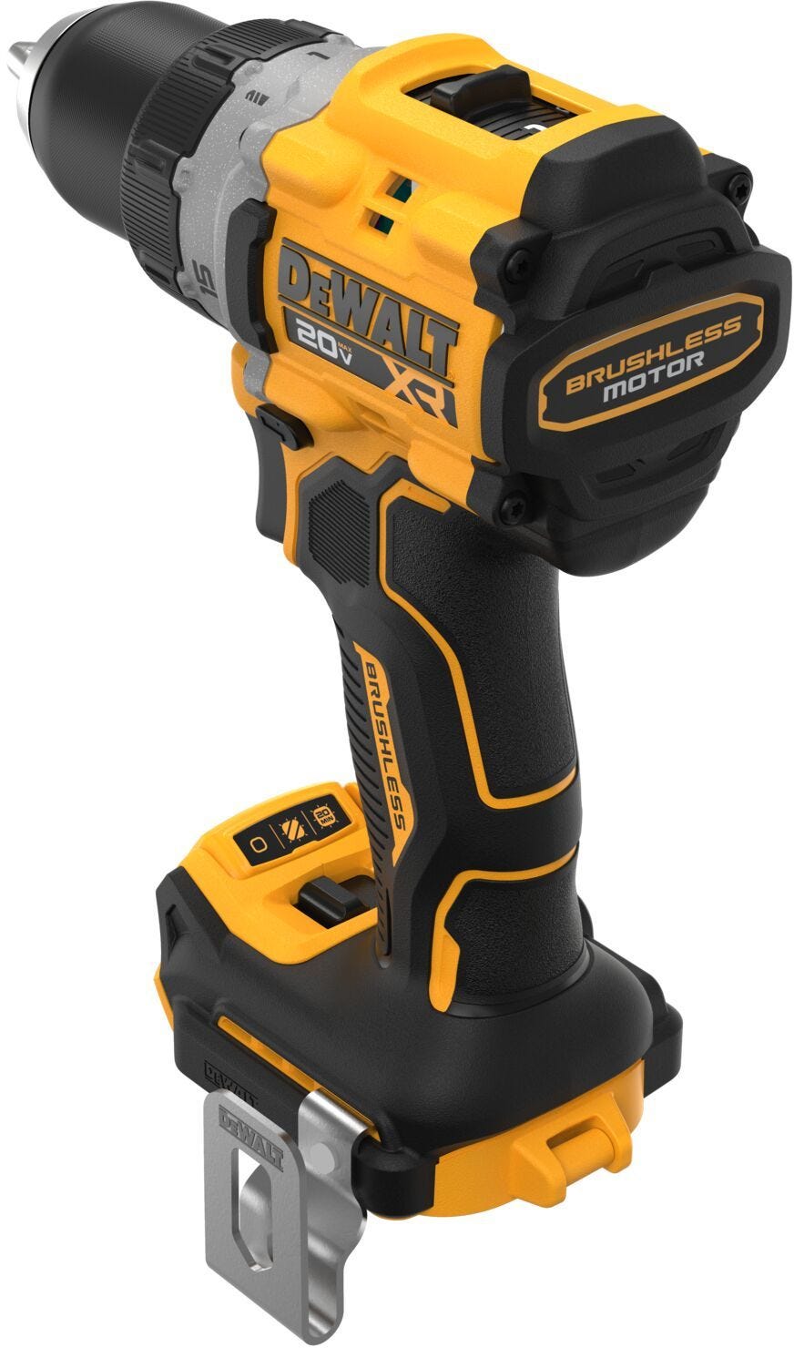 DeWALT DCD800B 20V MAX XR Brushless Compact 1/2-in. Drill/Driver, Tool Only