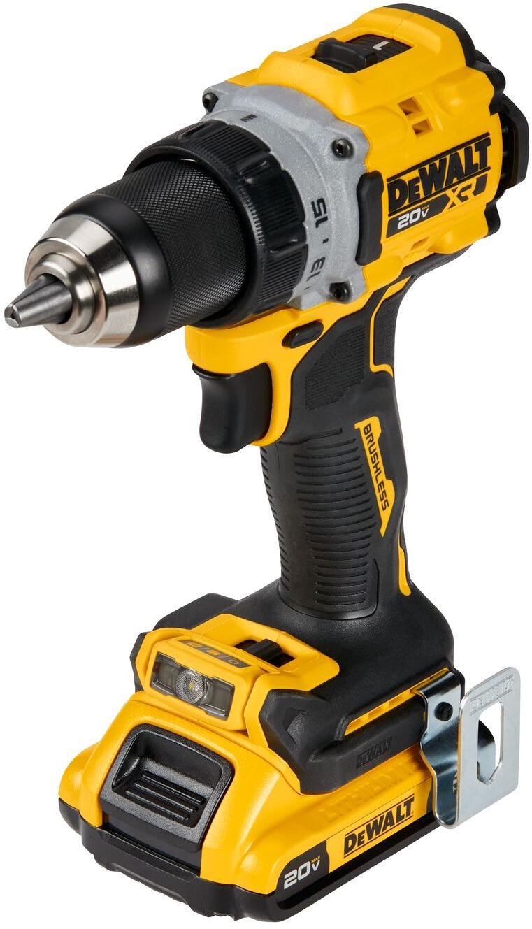 DeWALT DCD800D2 20V MAX XR Brushless Compact 1/2-in. Drill/Driver 2.0Ah Kit
