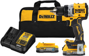 DeWALT DCD800E2 20V MAX XR Brushless Compact 1/2-in Drill/Driver PowerStack 1.7Ah Kit