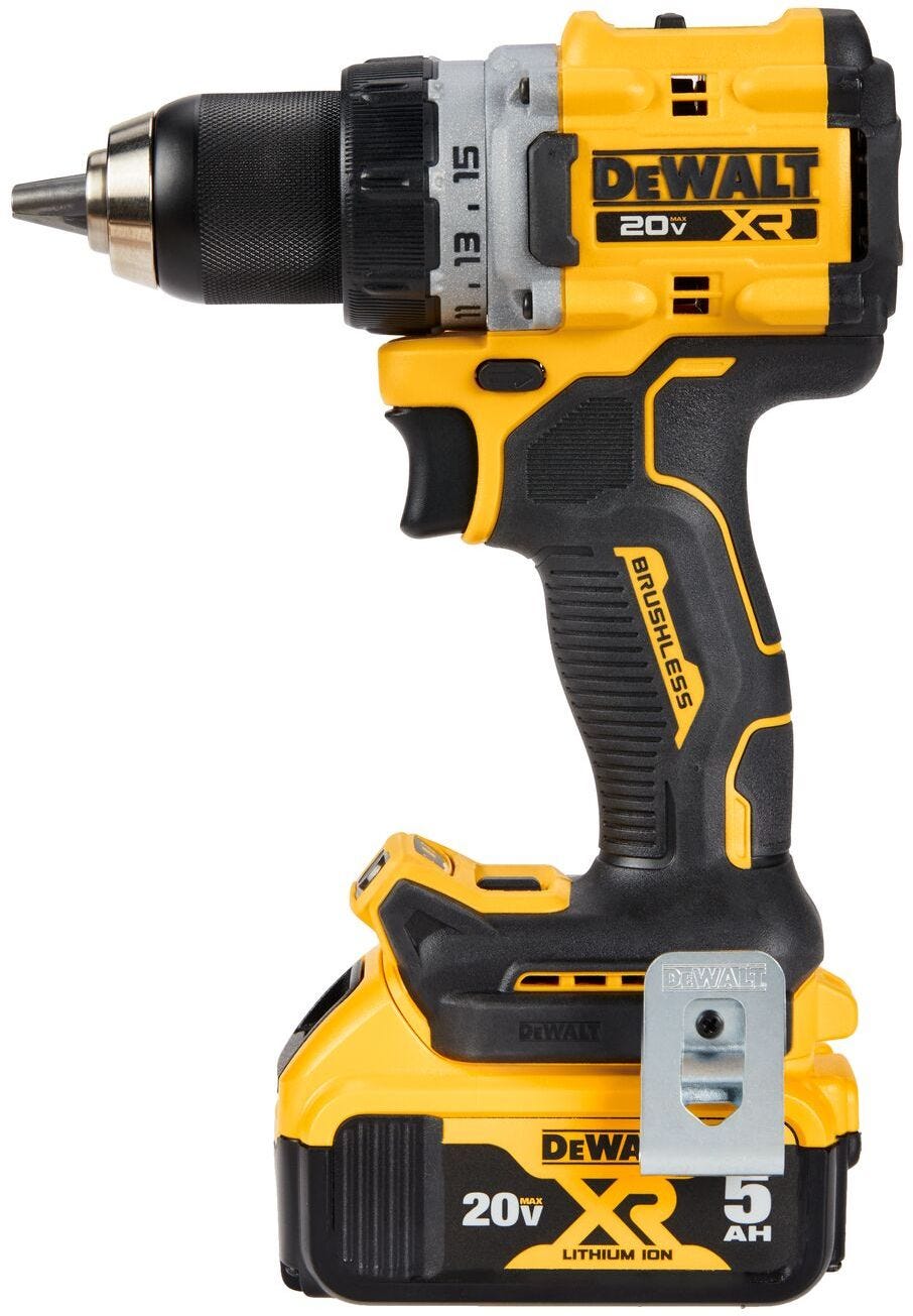 DeWALT DCD800P1 20V MAX XR Brushless Compact 1/2-in. Drill/Driver 5.0Ah Kit
