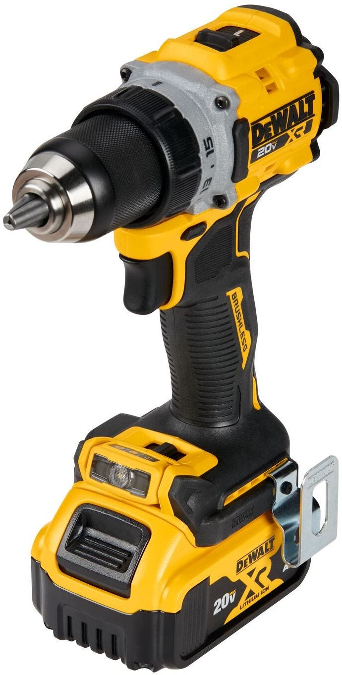 DeWALT DCD800P1 20V MAX XR Brushless Compact 1/2-in. Drill/Driver 5.0Ah Kit