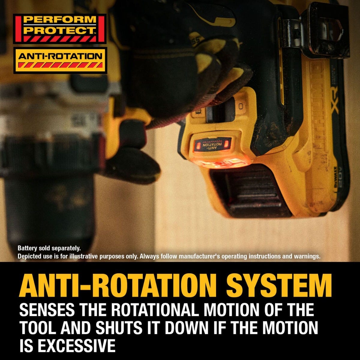 DeWALT DCD801B 20V MAX XR Brushless Cordless 1/2-in. Drill/Driver, Tool Only