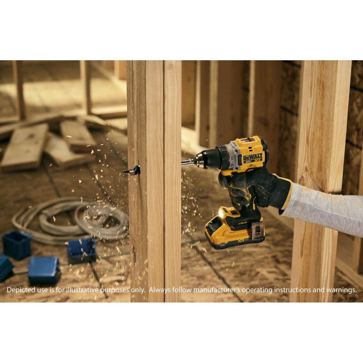 DeWALT DCD801QQ2 20V MAX XR Brushless Cordless 1/2-in. Drill/Driver POWERPACK 4.0Ah Kit