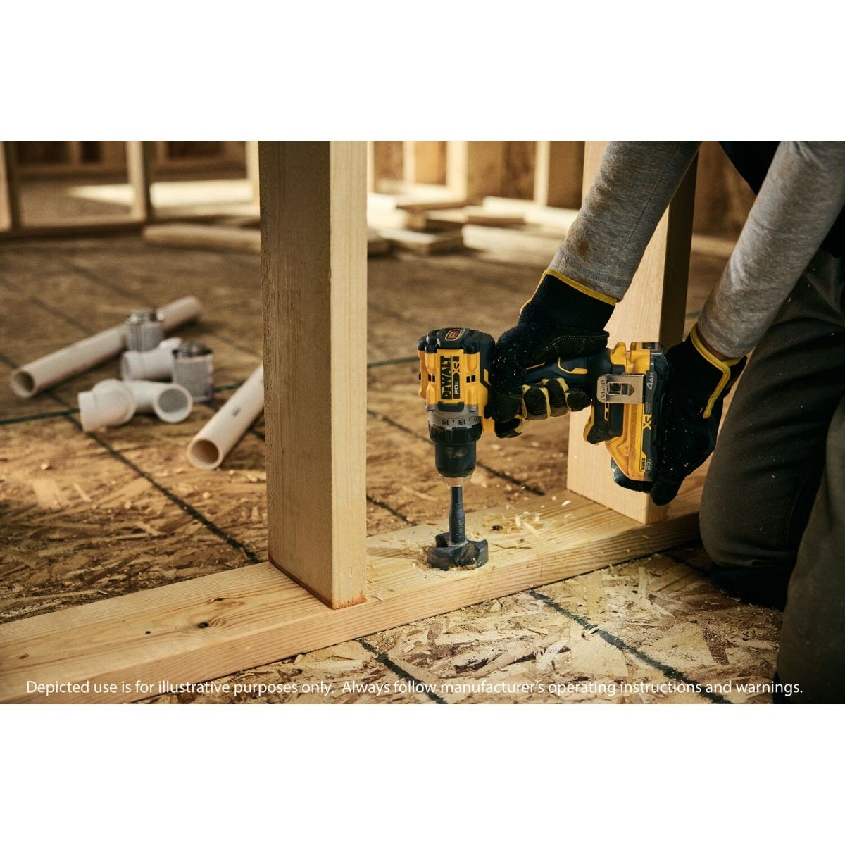 DeWALT DCD801QQ2 20V MAX XR Brushless Cordless 1/2-in. Drill/Driver POWERPACK 4.0Ah Kit