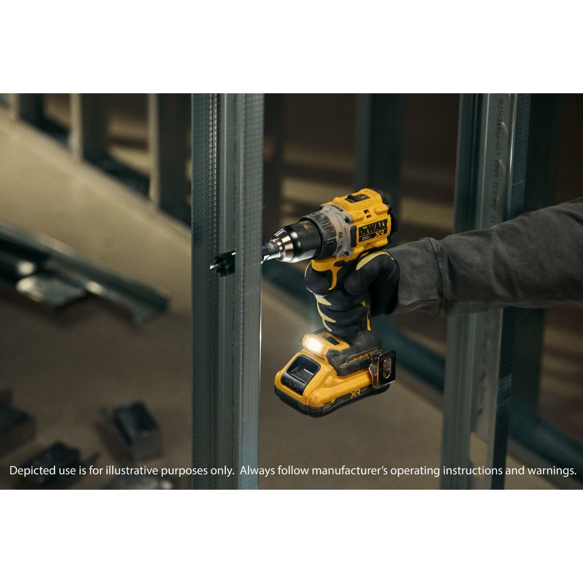 DeWALT DCD801QQ2 20V MAX XR Brushless Cordless 1/2-in. Drill/Driver POWERPACK 4.0Ah Kit