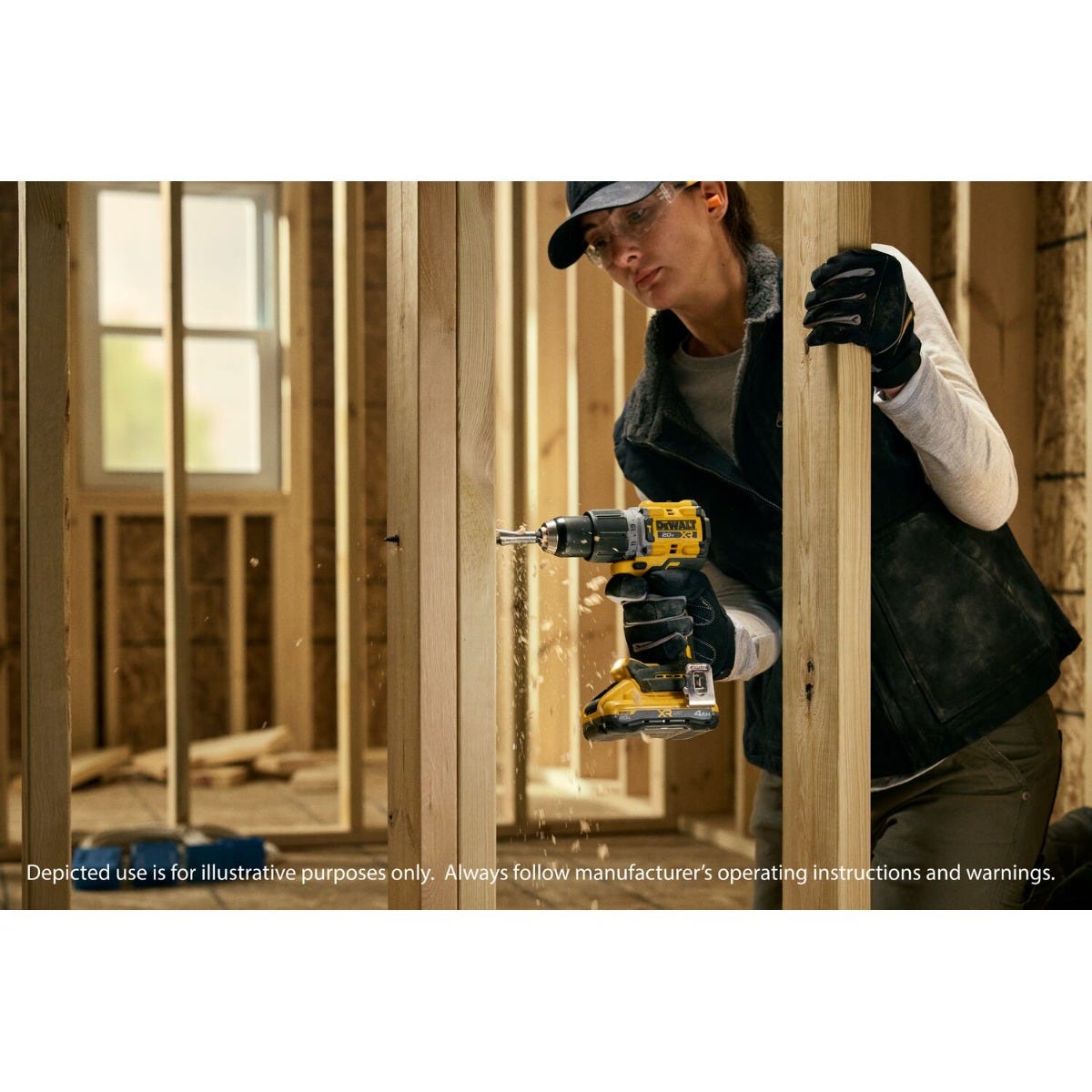 DeWALT DCD806B 20V MAX XR Brushless Cordless 1/2-in. Hammer Drill, Tool Only