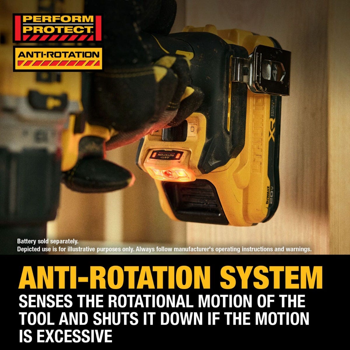 DeWALT DCD806B 20V MAX XR Brushless Cordless 1/2-in. Hammer Drill, Tool Only
