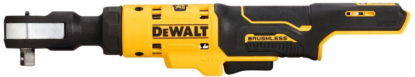 DeWalt XTREME 12V MAX Brushless 3/8 in. Ratchet, Tool Only w/ 12V MAX Dual Battery Starter Kit