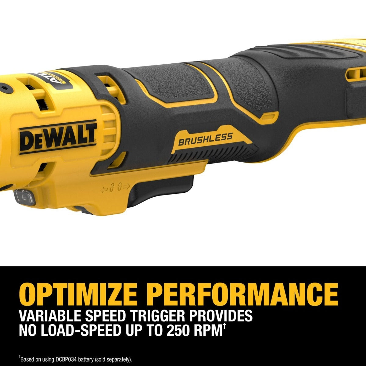 DeWALT DCF513EB 20V MAX ATOMIC Brushless Cordless 3/8-in. Extended Reach Ratchet, Tool Only