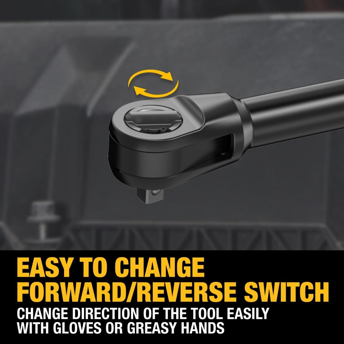 DeWALT DCF513EB 20V MAX ATOMIC Brushless Cordless 3/8-in. Extended Reach Ratchet, Tool Only