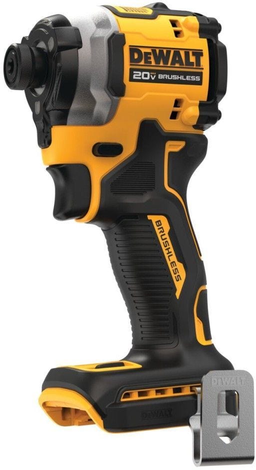 DeWALT DCF850B ATOMIC 20V MAX* 1/4 -in. Brushless Cordless 3-Speed Impact Driver, Tool Only