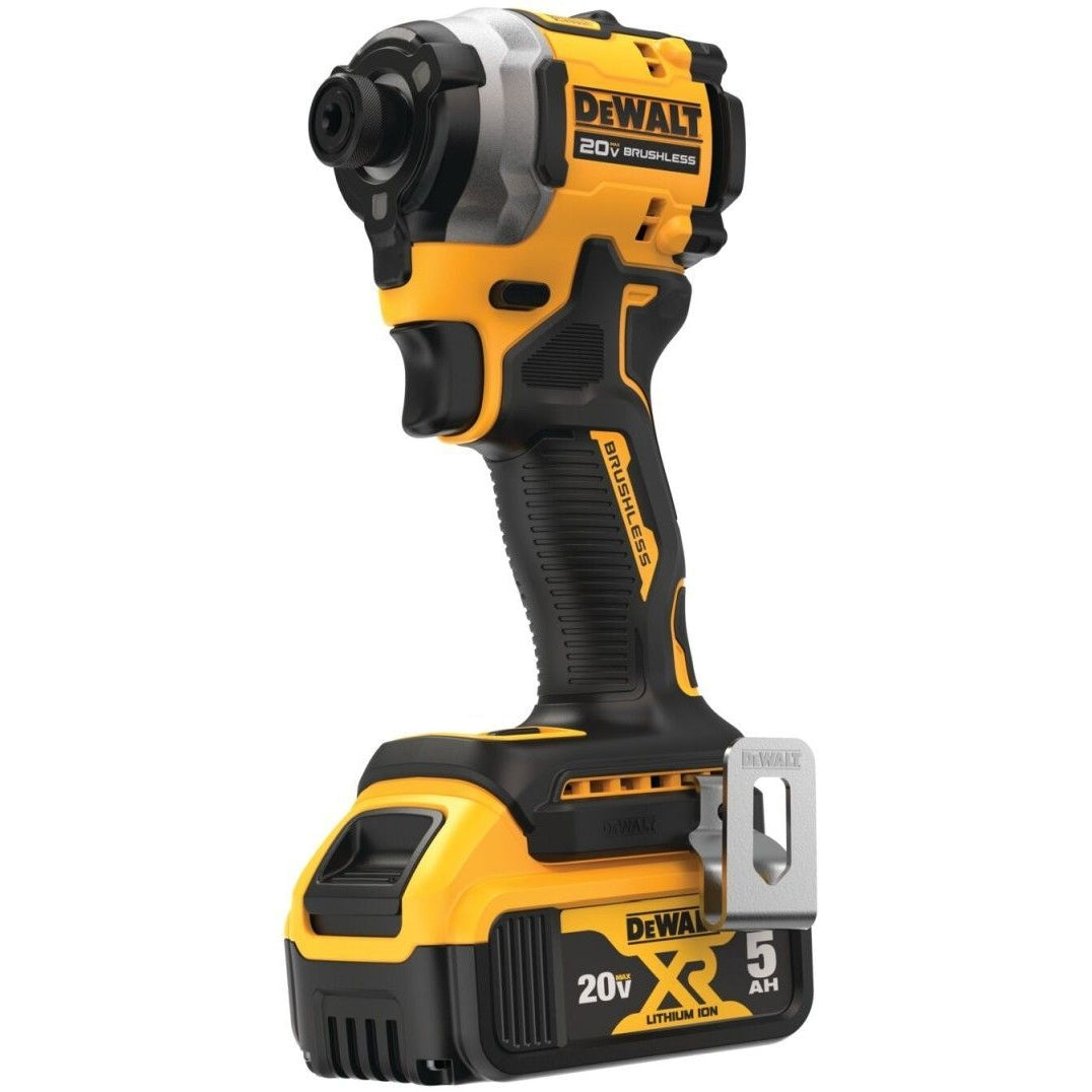 DeWALT DCF850P1 ATOMIC 20V MAX* 1/4 -in. Brushless Cordless 3-Speed Impact Driver Kit, 1 Battery