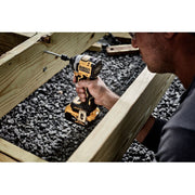 DeWALT DCF850P2 ATOMIC 20V MAX* 1/4 -in. Brushless Cordless 3-Speed Impact Driver Kit, 2 Batteries
