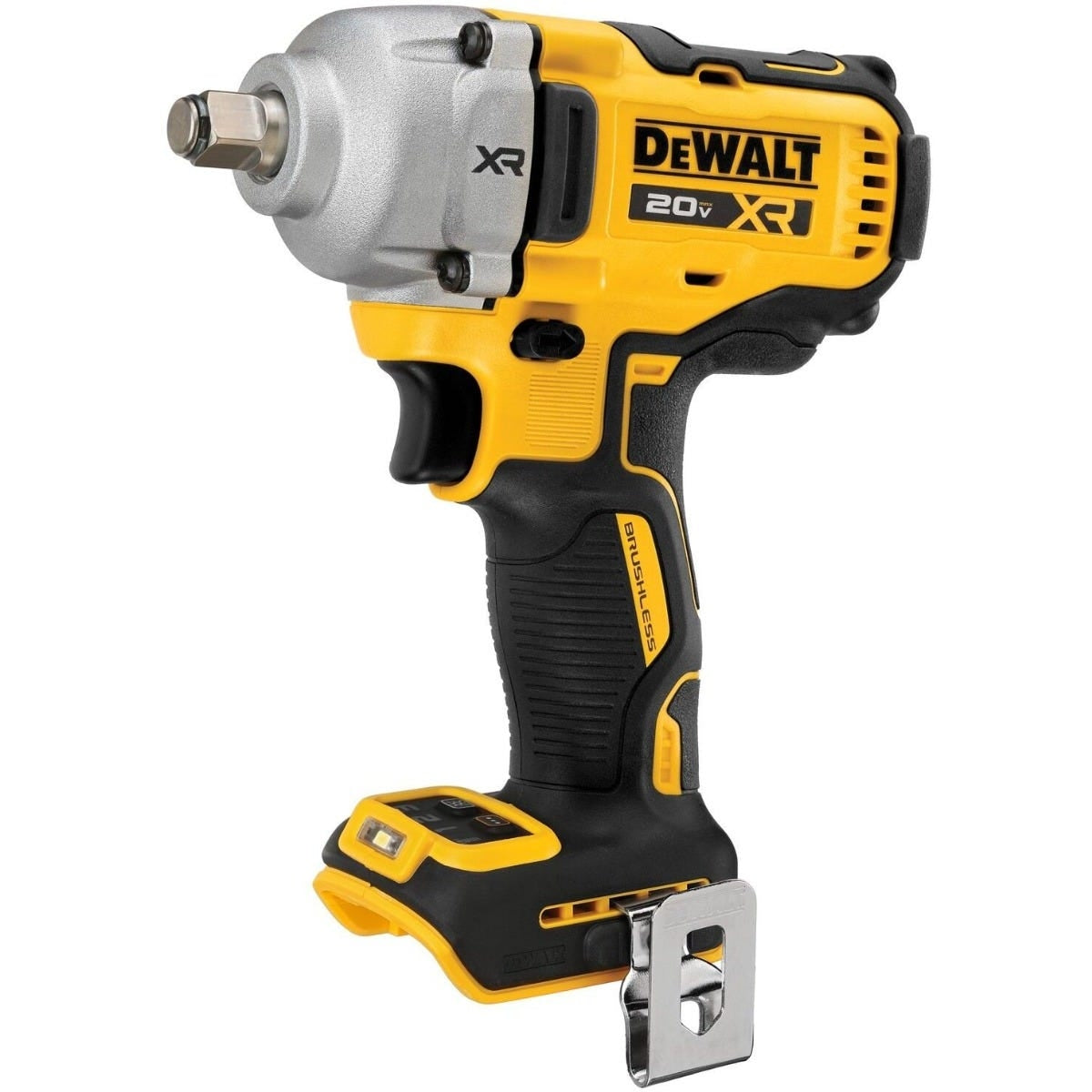 DeWalt 20V MAX XR 1/2" Mid-Range Impact Wrench w/ Hog Ring Anvil with 20V MAX POWERSTACK 5.0Ah Battery