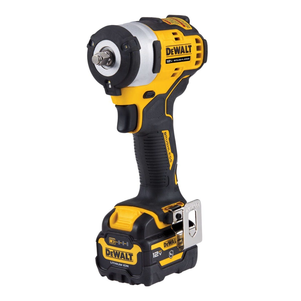 DEWALT DCF903GJ1G1 XTREME 12V MAX Brushless 3/8-in. Cordless Impact Wrench 5.0Ah Kit