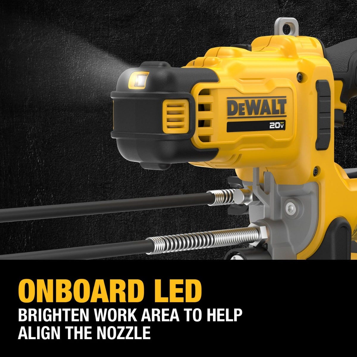DeWALT DCGG581B 20V MAX 2-Speed Grease Gun, Tool Only