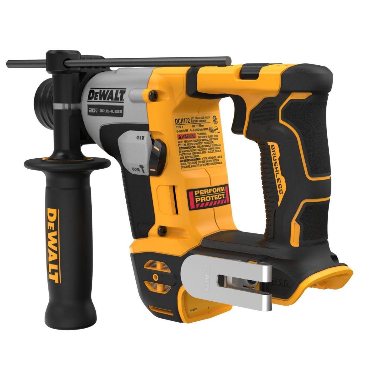 DEWALT DCH172B ATOMIC 20V MAX 5/8-in. Brushless SDS Plus Rotary Hammer, Tool Only