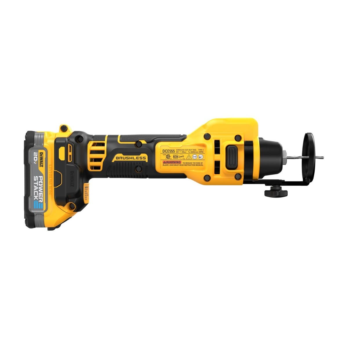 DeWalt DCK265E2 20V MAX XR Brushless Drywall 2-Tool POWERSTACK 1.7Ah Combo Kit