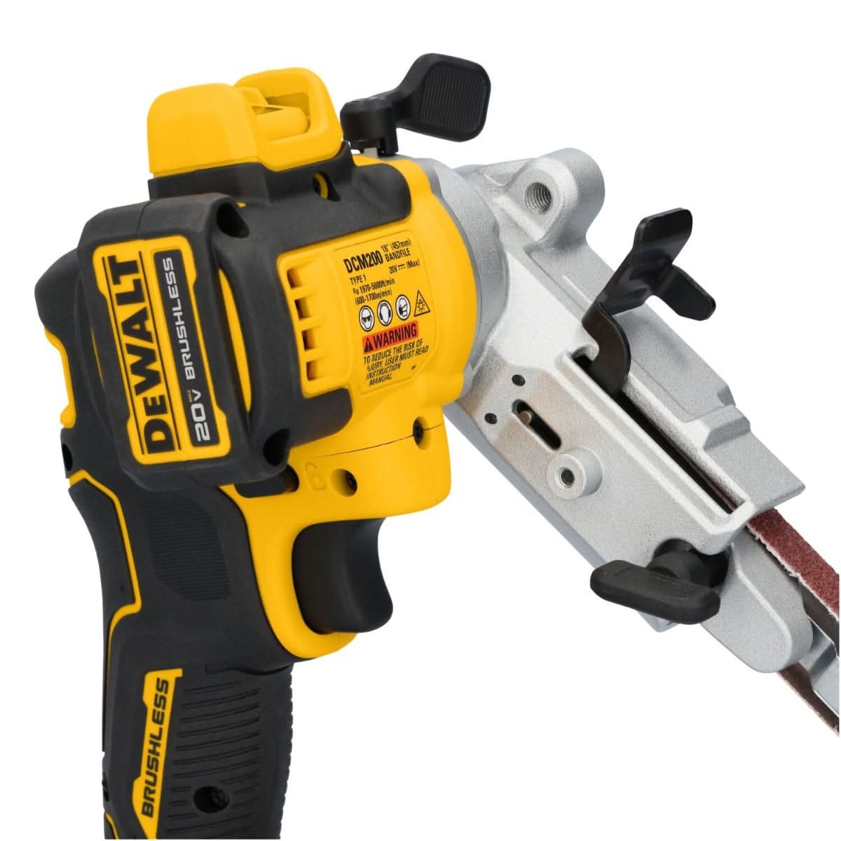 DeWalt DCM200E1 20V MAX XR Brushless 18-in. x 1/2-in. Bandfile POWERSTACK 1.7Ah Kit
