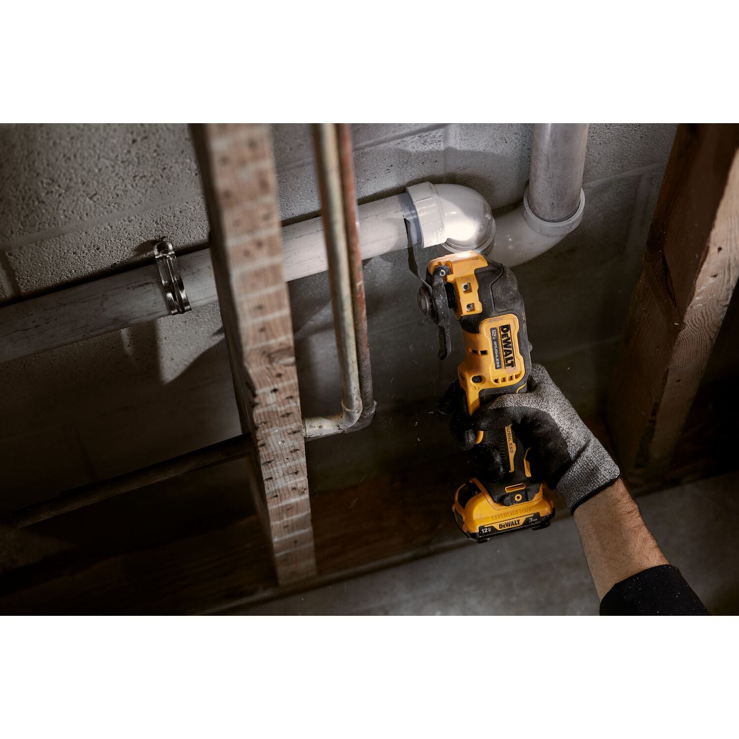 DeWalt DCS353G1 Xtreme 12V Max Brushless Cordless Oscillating Multi-Tool 3.0Ah Kit