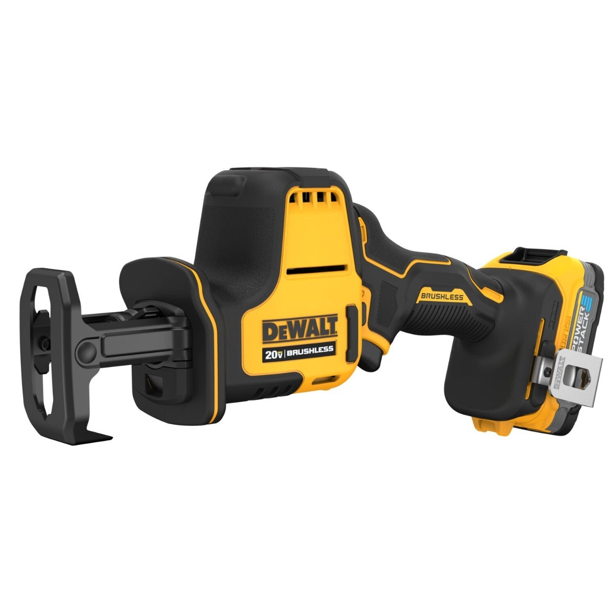 DeWalt DCS369E1 ATOMIC 20V MAX Brushless One-Handed Reciprocating Saw 1.7Ah POWERSTACK Kit