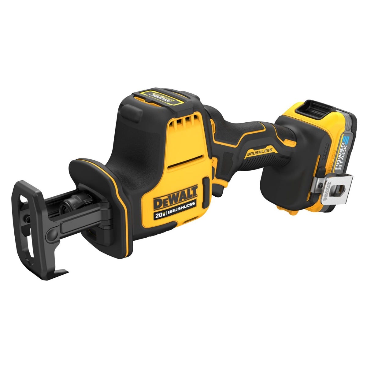 DeWalt DCS369E1 ATOMIC 20V MAX Brushless One-Handed Reciprocating Saw 1.7Ah POWERSTACK Kit