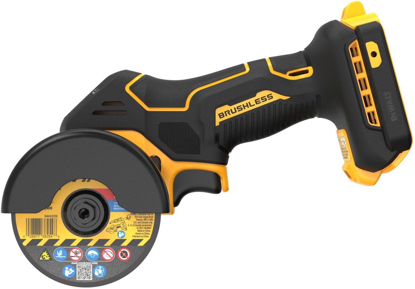 DeWalt DCS438B 20V MAX XR Brushless 3 in. Cut-Off Tool (Tool Only)