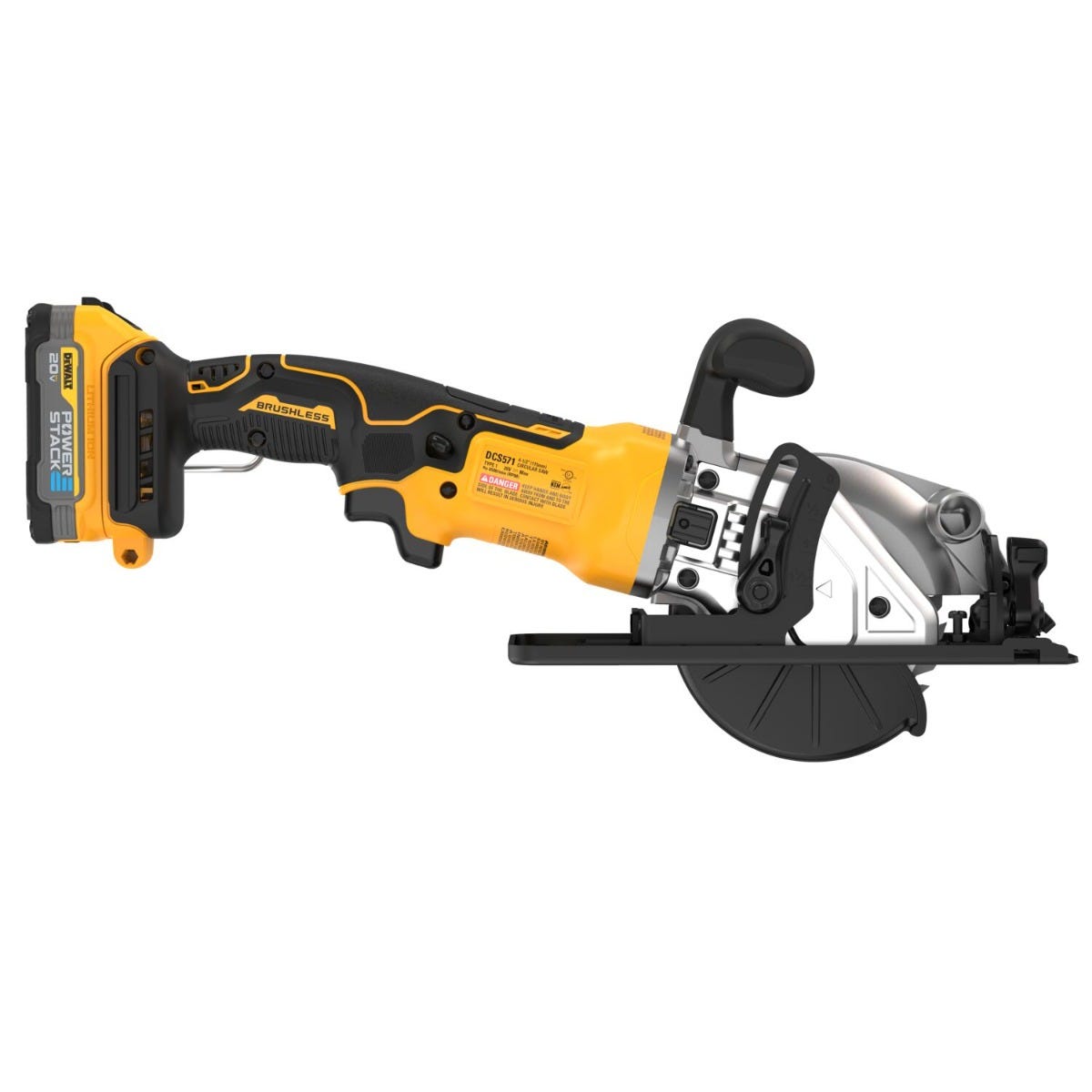 DeWalt DCS571E1 ATOMIC 20V MAX Brushless 4-1/2 in. Circular Saw Kit