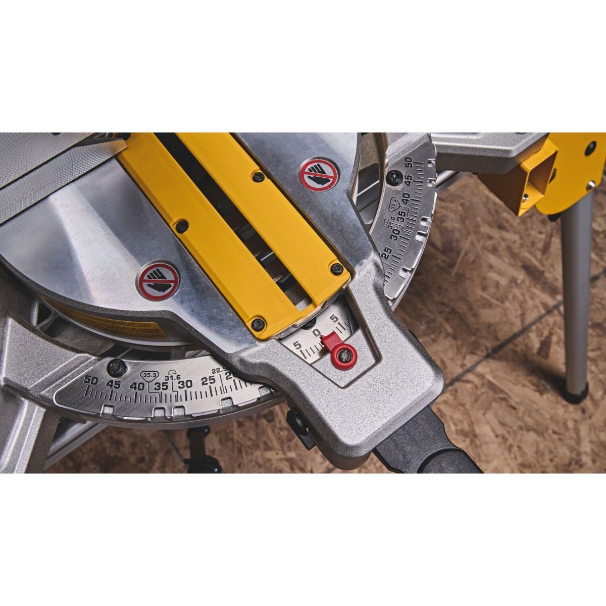 DeWALT DCS714B DEWALT 20V MAX XR 10-in. Double Bevel Fixed Miter Saw, Tool Only