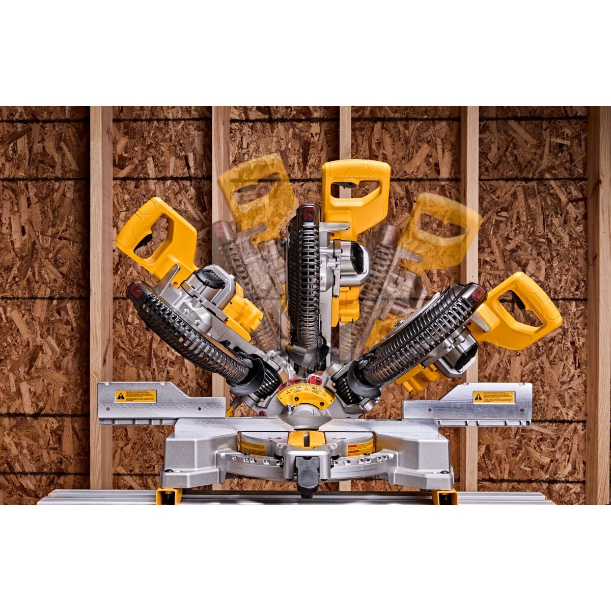 DeWALT DCS714WW1 DEWALT 20V MAX XR 10-in. Double Bevel Fixed Miter Saw 8.0Ah Kit