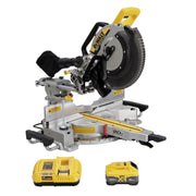 DeWALT DCS785WW1 20V MAX XR 12-in. Double Bevel Sliding Miter Saw 8.0Ah Kit
