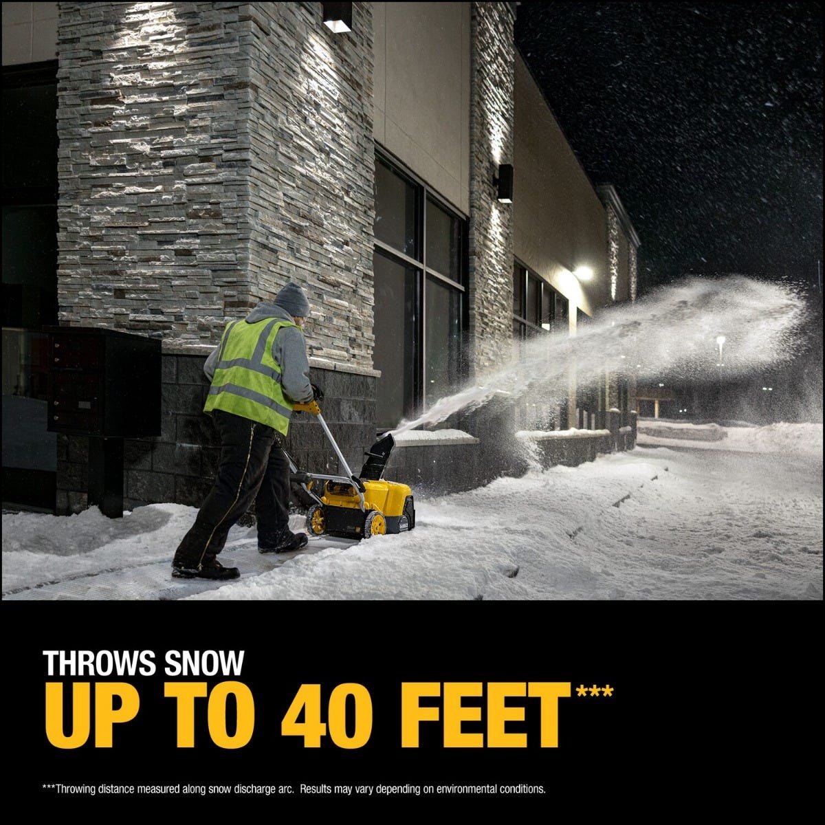 DeWalt DCSNP2142Y2 60V MAX 21 in. Single-Stage Snow Blower 12.0Ah Kit