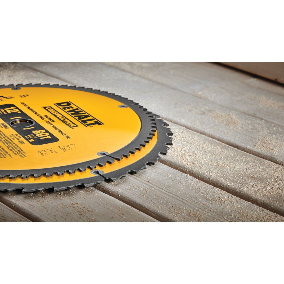 DeWalt DW3128P5 Construction 12-Inch Saw Blades, 32-Tooth and 80-Tooth