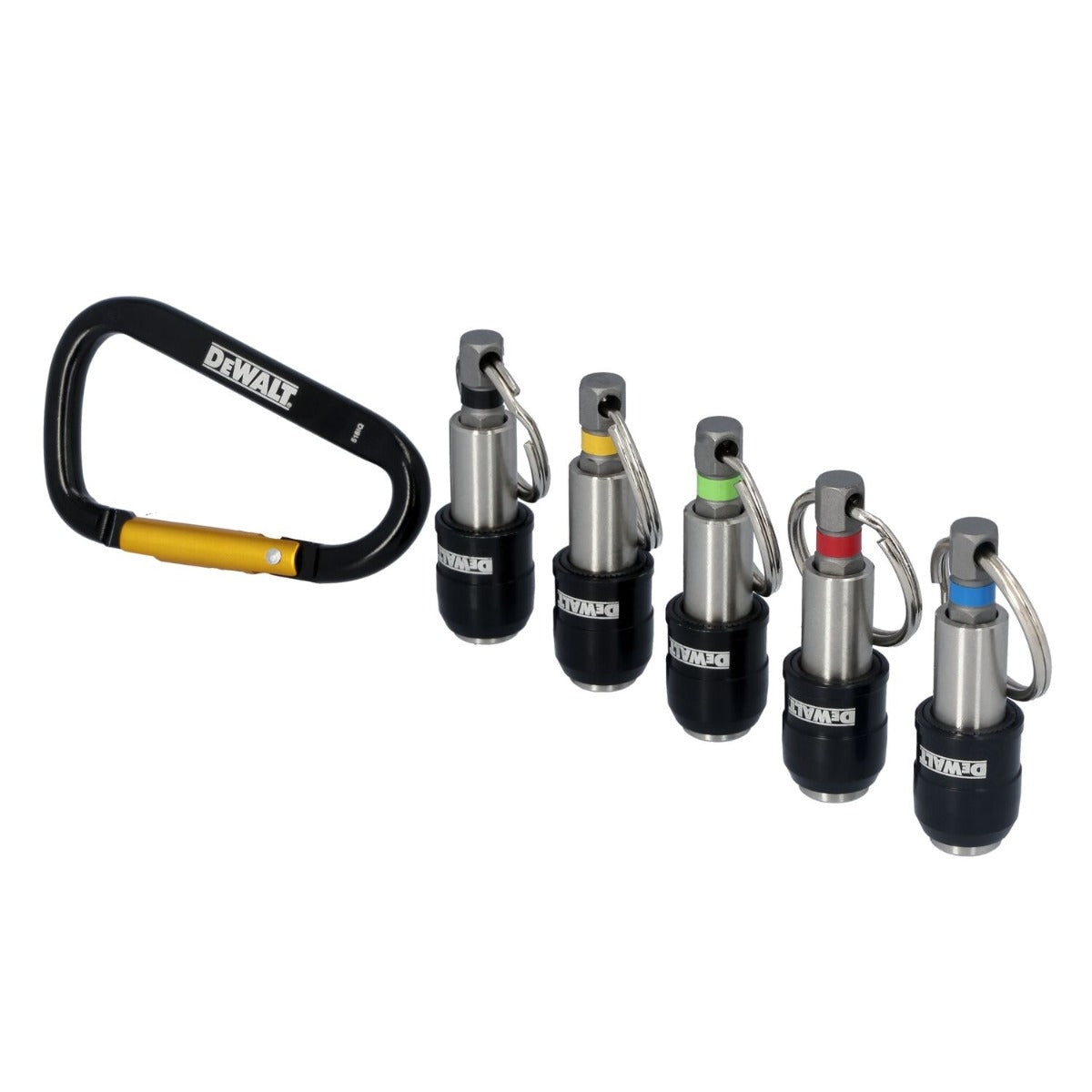 DeWALT DWAFHLDKC5 Keyring Bit Holder Set