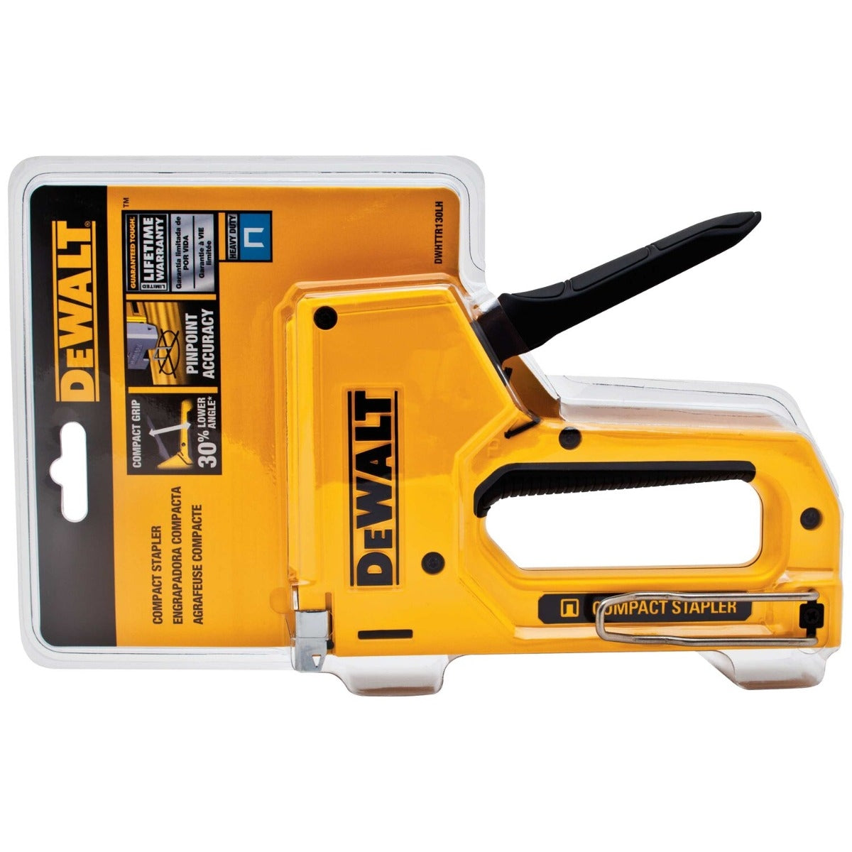 DeWALT DWHTTR130LH Heavy Duty Stapler